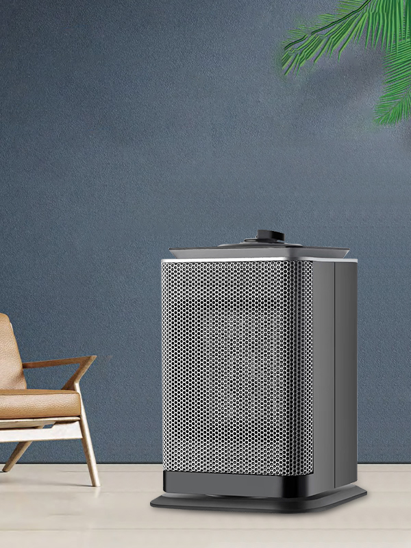 HPC-D1504YL-D Automatisk Contral Temperatur Portable PTC Heater Oppvarming tip-over-beskyttelse