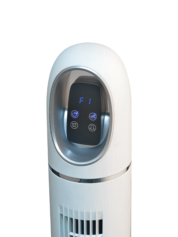 TF1110C White Tower Vifte med LED-skjerm
