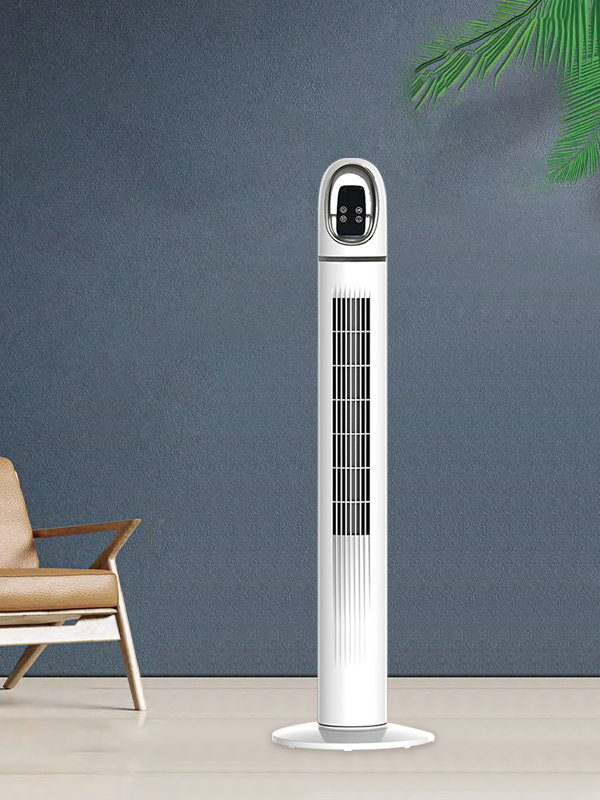 TF1110C White Tower Vifte med LED-skjerm