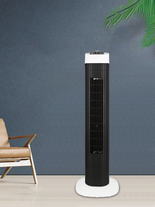 TF803T 45W tre hastigheter LED-skjermtårnviftevarmer med avtakbar sokkel